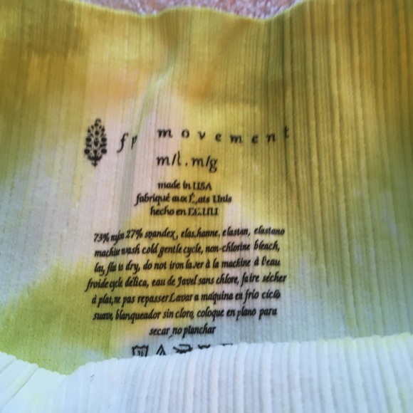 FP Movement Good Karma Tie Dye Leggings NWOT - Picture 5 of 8